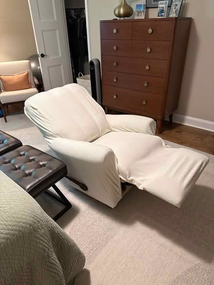 Photo of free Manual recliner with cover (Near Lake Resort Dr) #2