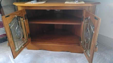 Photo of free Corner TV unit (GU12 Ash Green) #1