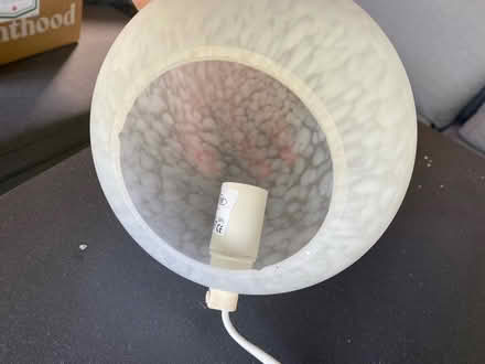Photo of free 3 glass egg shaped lamps (Holmer Green HP15) #3