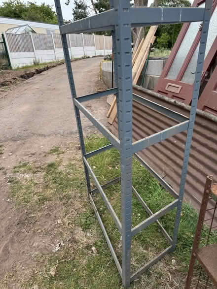 Photo of free Metal shelving frame (Papplewick CP NG15) #1