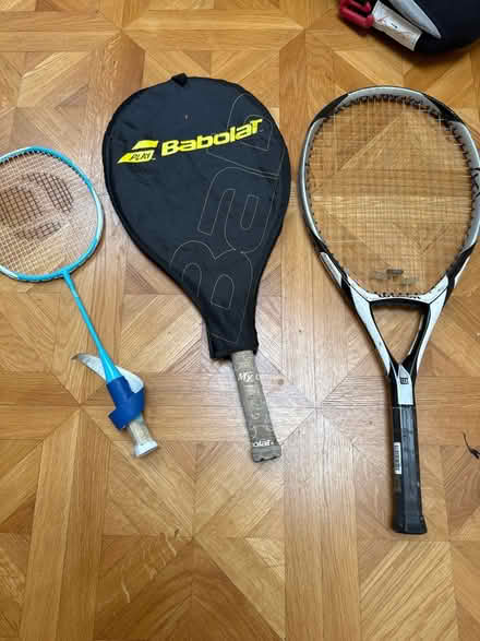 Photo of free Badminton and tennis racquets (Wimbledon SW19) #1