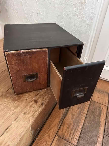 Photo of free CD store - Vintage record card box (Shoreham BN43) #3