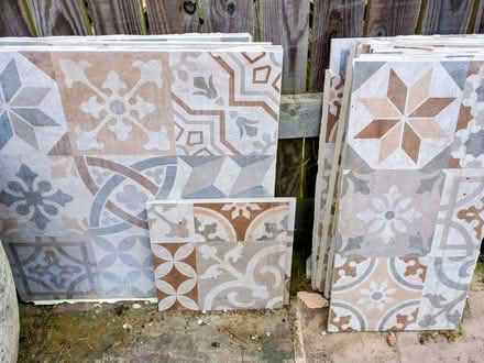 Photo of free Thick wall or shower tiles (Presteigne LD8) #1