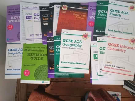 Photo of free AQA GCSE revision books (Devon Park) #1