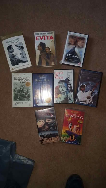 Photo of free VHS tape deck with tapes (Crowthorne RG45) #2