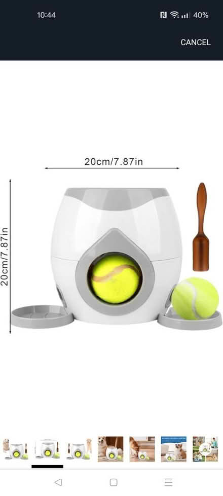 Photo of free Dog tennis ball treat dispenser (Aldershot GU12) #1