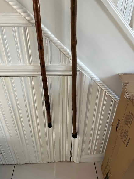 Photo of free Wooden walking sticks (Nazeing CM19) #2