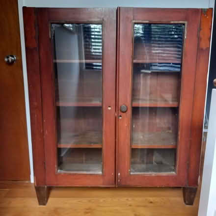 Photo of free Glass fronted bookcase (Charlton Kings GL52) #1