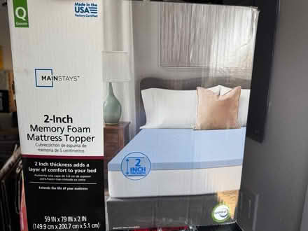 Photo of free 2 in memory foam mattress topper (Livermore near the laboratory) #1
