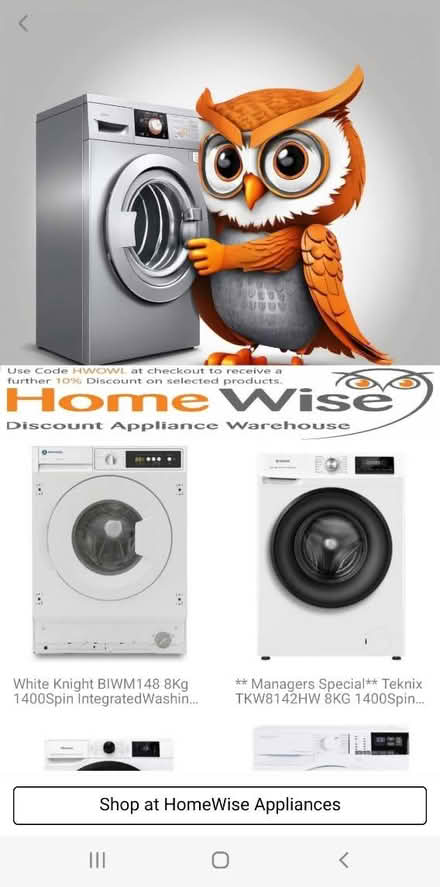 Photo of Washing machine (Reading) #1