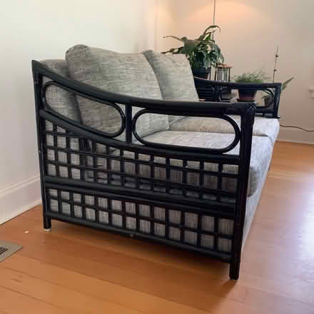 Photo of free Rattan loveseat (West Seattle Admiral) #4