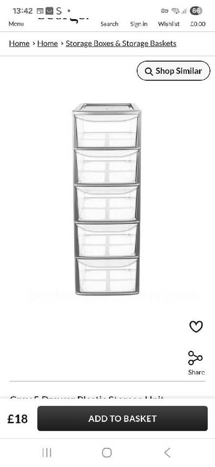 Photo of Plastic draws (Woodchurch CH49) #1
