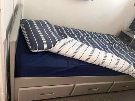 Photo of free Single grey storage bed (Southport PR8) #3