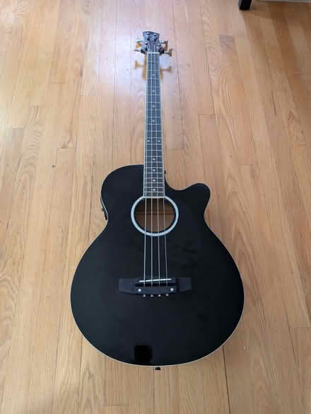 Photo of free acoustic bass guitar (Guilford, CT) #1