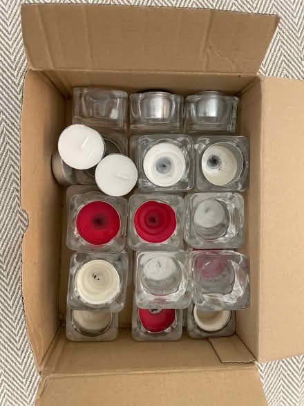 Photo of free Box of tealight holders (North Watford WD25) #1