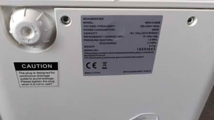 Photo of free Dehumidifier (GU12 Ash Green) #4