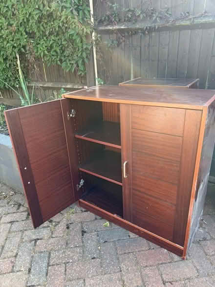 Photo of free Wooden cabinets (Cheam SM2) #1