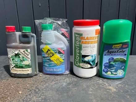 Photo of free Pond chemicals (Cambridge GL2) #1