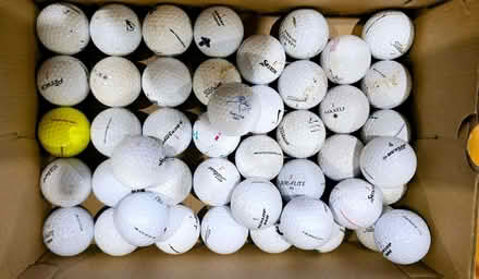 Photo of free Golf Balls - 44 used of mixed brands (Neat Enstone OX7) #1