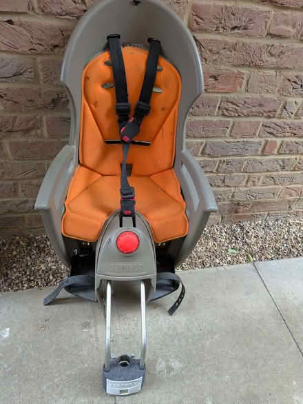 Photo of free Childrens Bike Seat (University of Bedfordshire Polhill Campus MK41) #1
