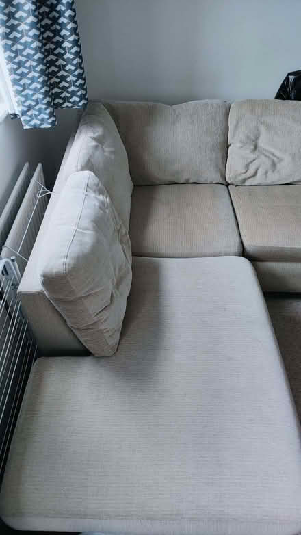 Photo of free Large L shaped sofa (Merton SW19) #2