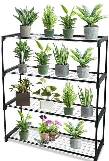 Photo of free Garden/metal shelves (TN34) #2