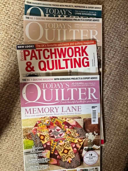 Photo of free Quilting books and magazines (Aspley NG8) #2