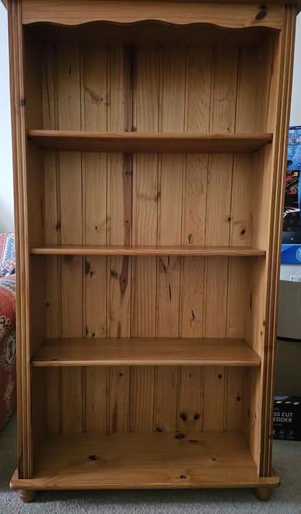 Photo of free Solid Pine Bookcase (Minehead) #1