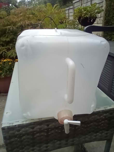 Photo of free Collapsible water container (Burgess Hill near Lidl) #1