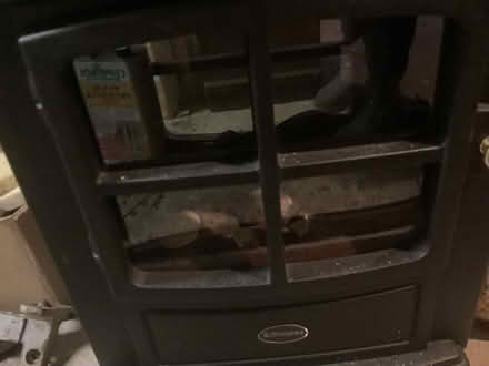 Photo of free Non-functional Dimplex 2 kW electric fire log burner effect (Leasgill LA7) #1