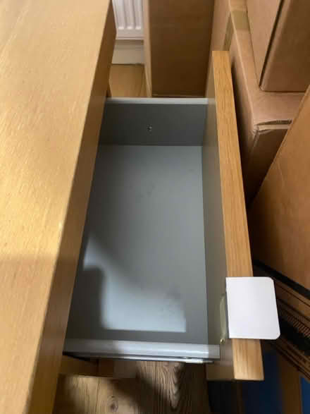 Photo of free Wooden IKEA Jonas desk (Hither Green SE13) #4