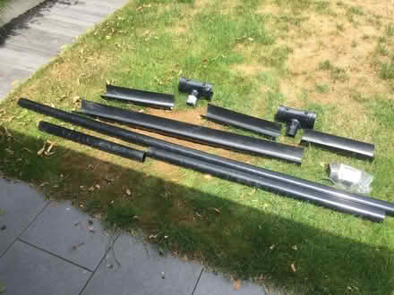 Photo of free Black Guttering Leftovers Yateley (Yateley GU46) #1
