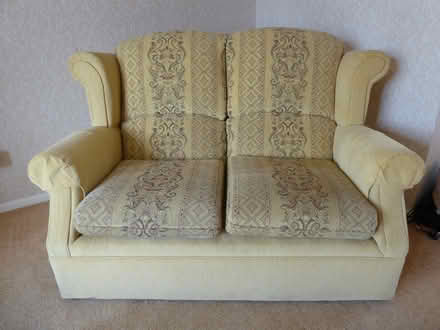 Photo of free 2 Seater settee (Bromham) #1