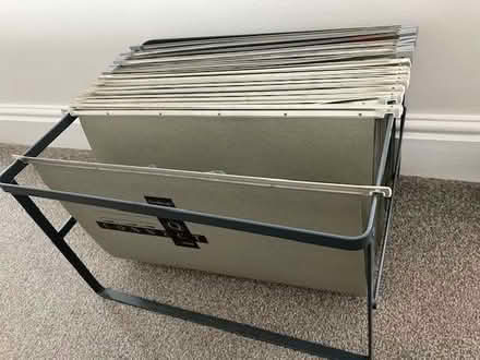 Photo of free 15 vertical suspension files and frame (Cheadle Hulme SK8) #1