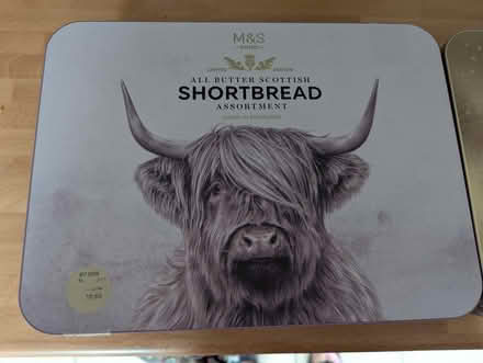Photo of free Tins x 2 empty m&S shortbread Tins (Shippon OX13) #2