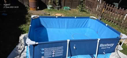 Photo of free 8ft steel frame pool (Petersfield) #1