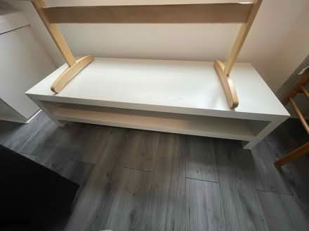 Photo of free White Low Level TV Stand (L4) #2