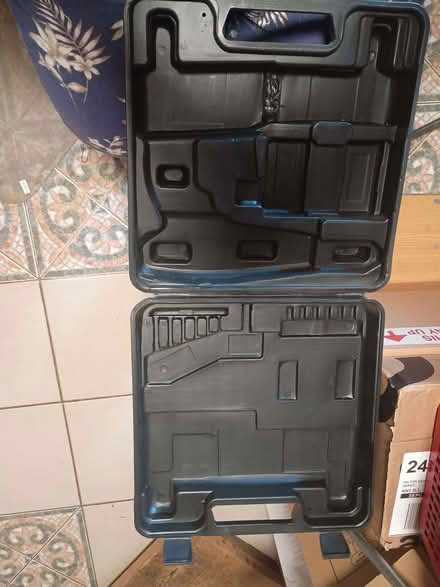 Photo of free 2 black plastic tool cases, both fasten - NO tools (Billing Road East area) #3