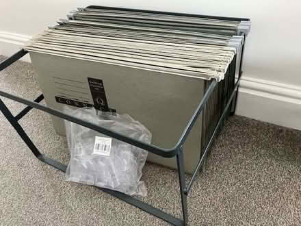 Photo of free 15 vertical suspension files and frame (Cheadle Hulme SK8) #3