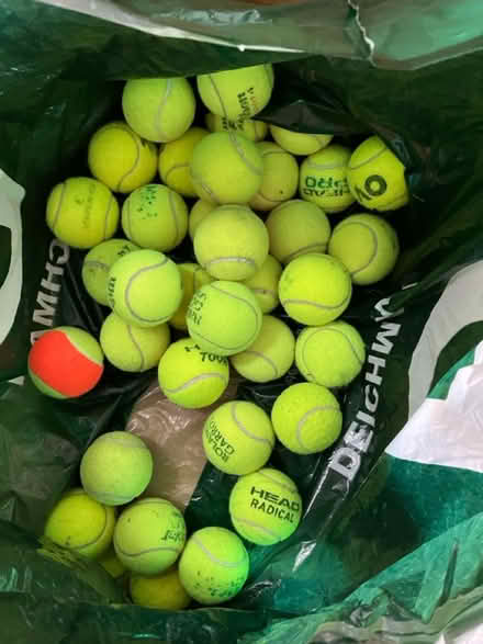 Photo of free tennis balls (SW8 Wandsworth Road) #1