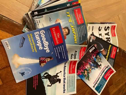 Photo of free Economist Magazines (ME9) #1