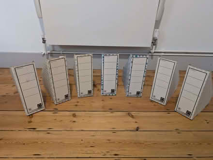 Photo of free File boxes - seven (Donnington Bridge OX4) #2