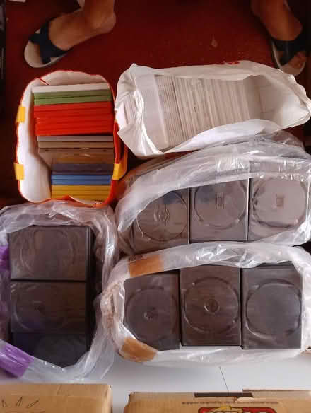Photo of free Empty DVD cases (Lords Wood ME5) #1