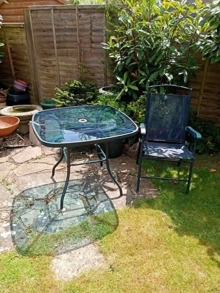 Photo of free Garden table and chairs (East Grinstead RH19) #1