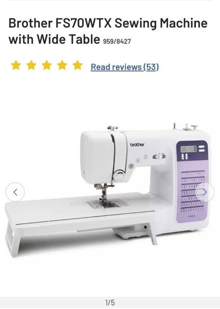 Photo of Portable sewing machine (SW16) #2