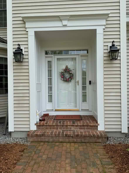 Photo of free Storm door (Bedford NH) #1