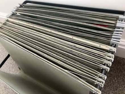 Photo of free 15 vertical suspension files and frame (Cheadle Hulme SK8) #4