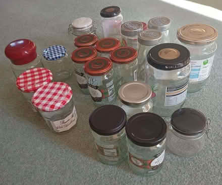 Photo of free 21 Assorted Glass Jars (New Mill HP23) #1