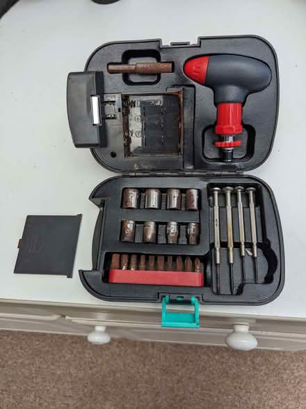 Photo of free Small tool kit with lamp. (Upper Radley OX14) #1