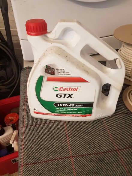 Photo of free Unused engine oil (Shinfield RG6) #1